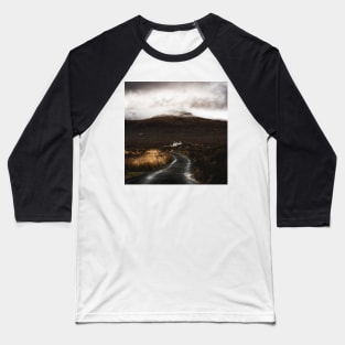 Moody Road Leading to The Cabin Isle of Skye Scotland Baseball T-Shirt